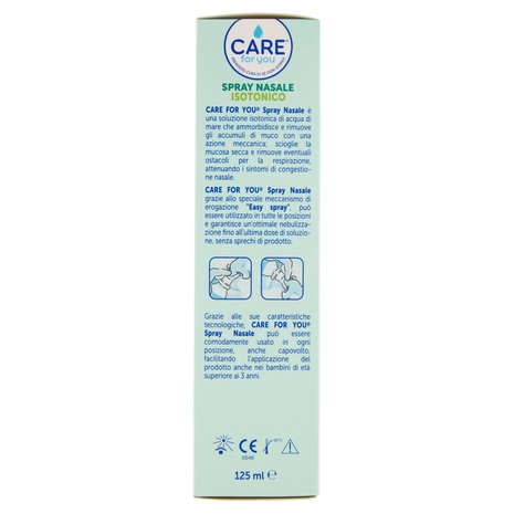 Care for you Spray Nasale Isotonico 125 ml